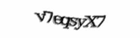 Security check image, please type the characters shown
